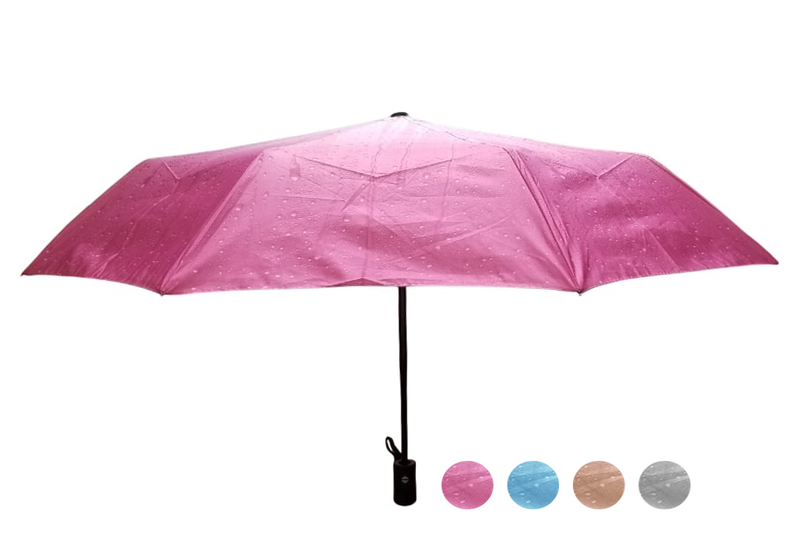 Deštník skládací Droplet 54cm (60ks/krt)