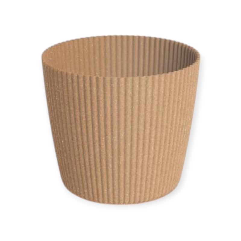 Květináč MILLY ROUND ECO WOOD 12,9cm naturo ECO