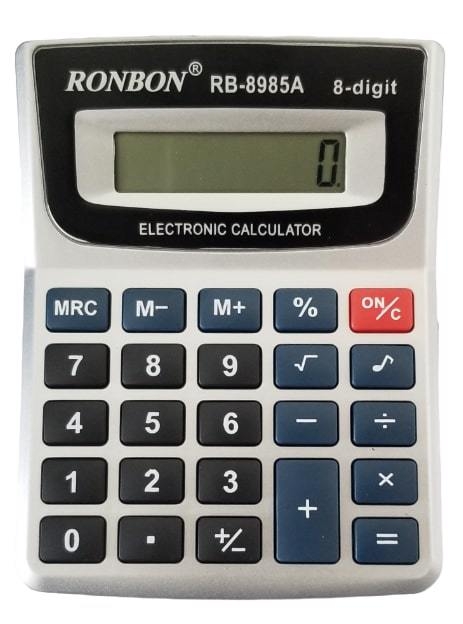 Ronbon Kalkulačka RB-8985A na lithiové knoflíkové baterie (200ks/krt)