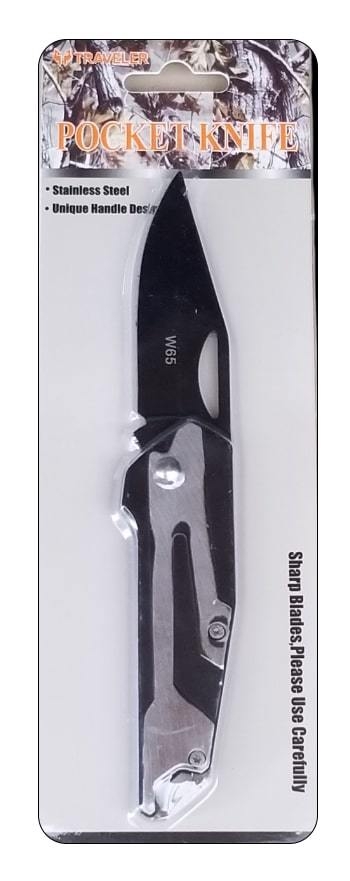 Kapesní nůž z nerezové oceli W65 (240ks/krt)
