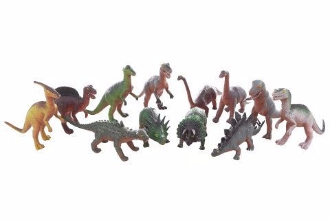Dinosaurus 13 cm (24ks/bal)