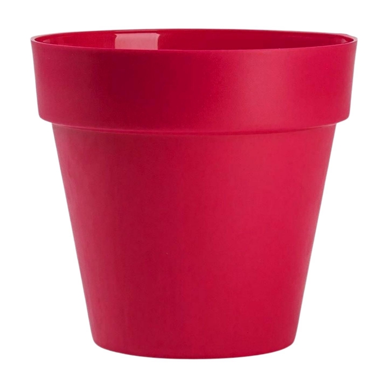 Plastic Forte Dekorační květináč 16cm MAROON (12ks/bal)