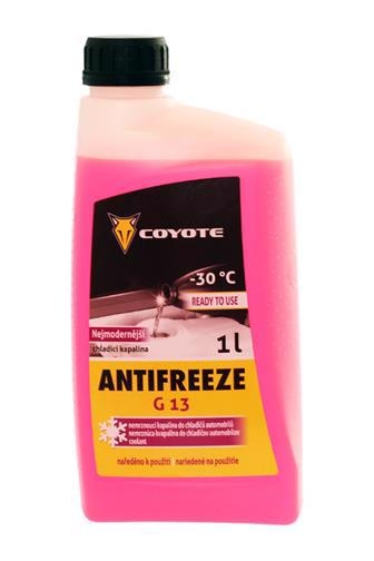 COYOTE Antifreeze G13 READY -30°C 1L (12ks/krt)