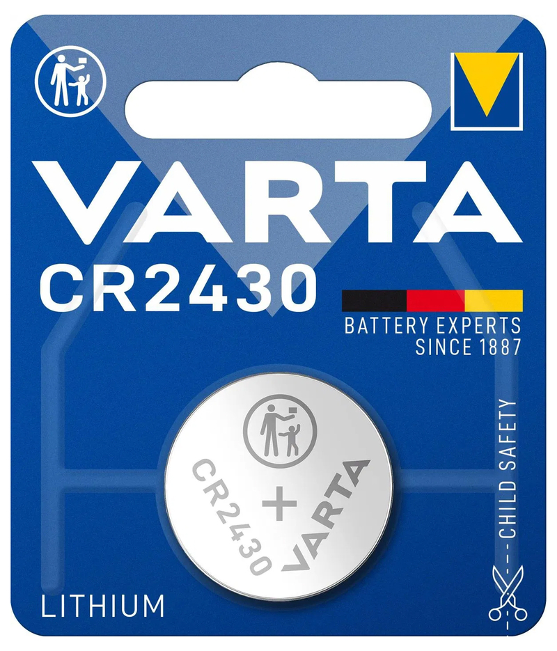 VARTA Knoflíková baterie CR2430 lithiová (10ks/bal)