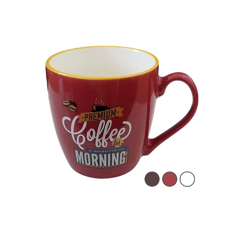 Porcelánový hrnek - Good morning Coffee 10cm (12ks/bal, 48ks/krt)