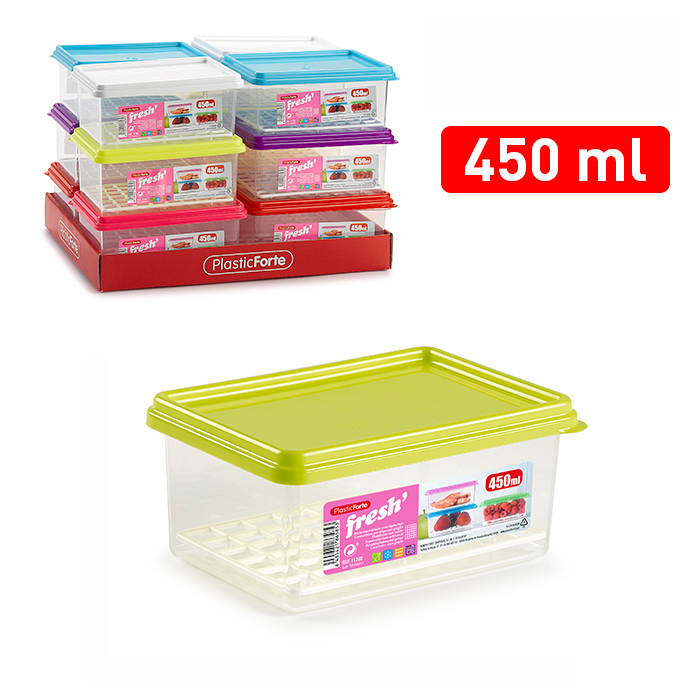 Plastic Forte Nádoba FRESH s mrížkou 450 ML (12ks/bal)