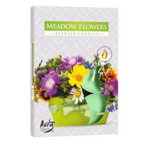 Bispol Vonné svíčka 6ks Meadow Flowers (12set/bal)