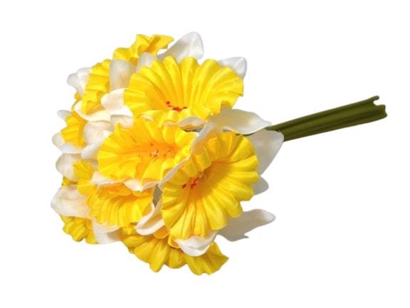 Narcis svazek 33cm bílý 