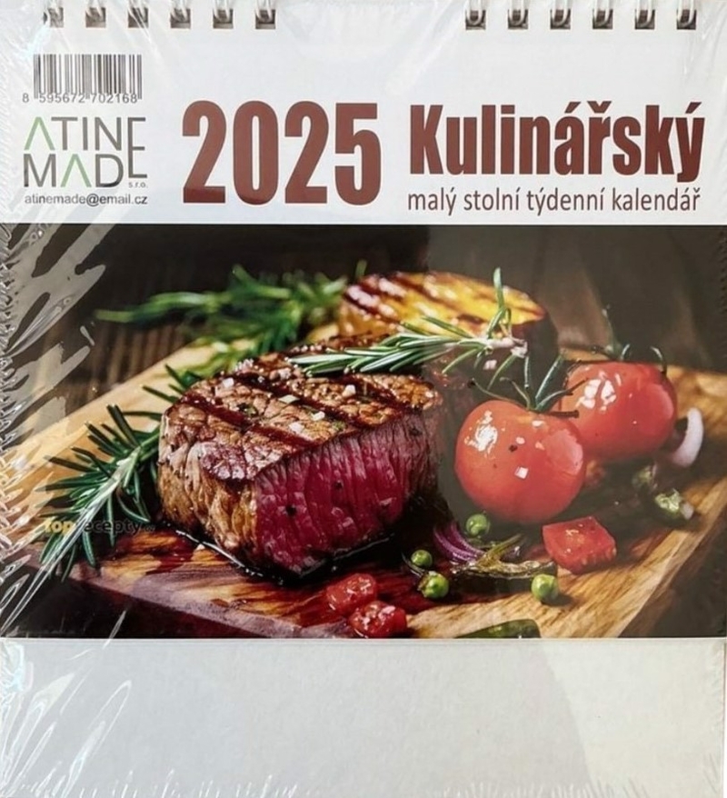 Stolní kalendář 2025 150x170mm - Kulinářský (10ks/bal)