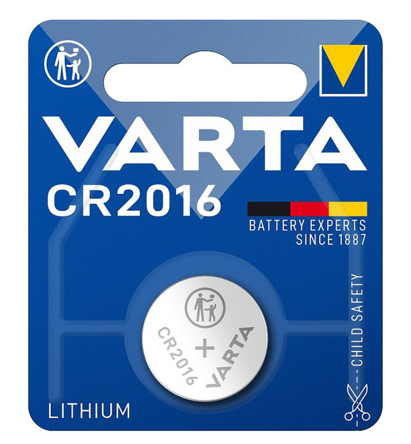 VARTA Knoflíková baterie CR2016 3V 90mAh lithiová (10ks/bal)