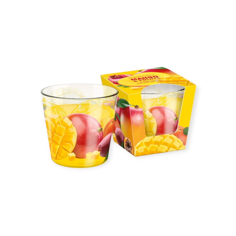 Bartek Svíčka sklo 115g Mango & Fruits (12ks/bal)