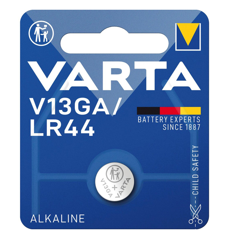 VARTA Knoflíková baterie LR44 V13GA alkalická (10ks/bal)