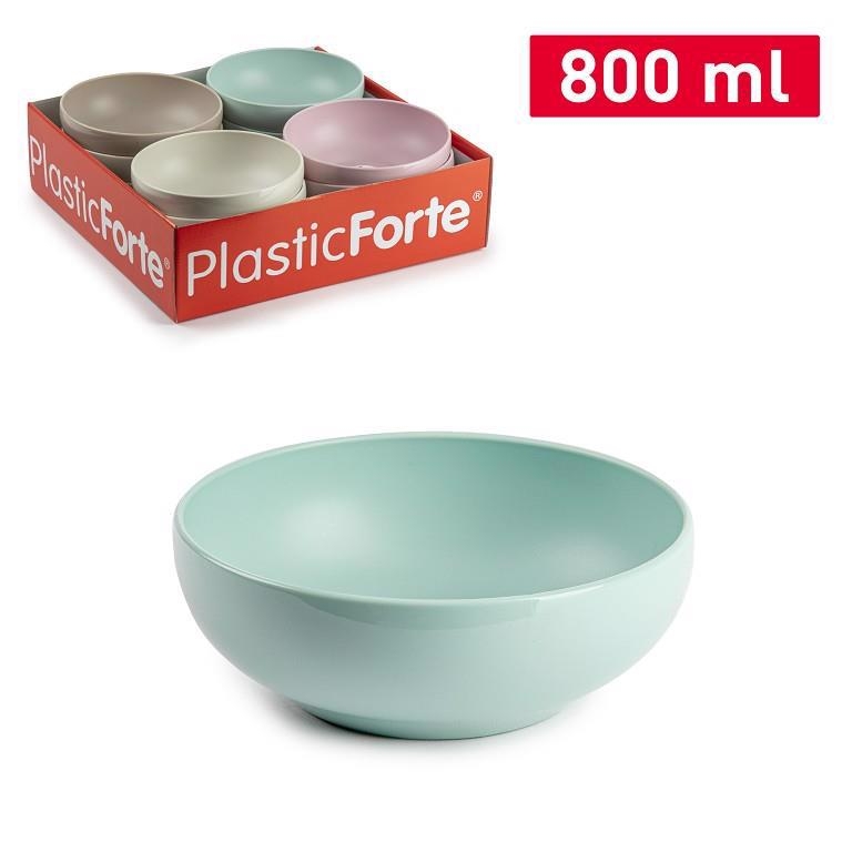 Plastic Forte Miska Stilo 16cm SURT VRM (12ks/bal)