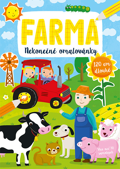 Nekonečné omalovánky A4 - Farma 