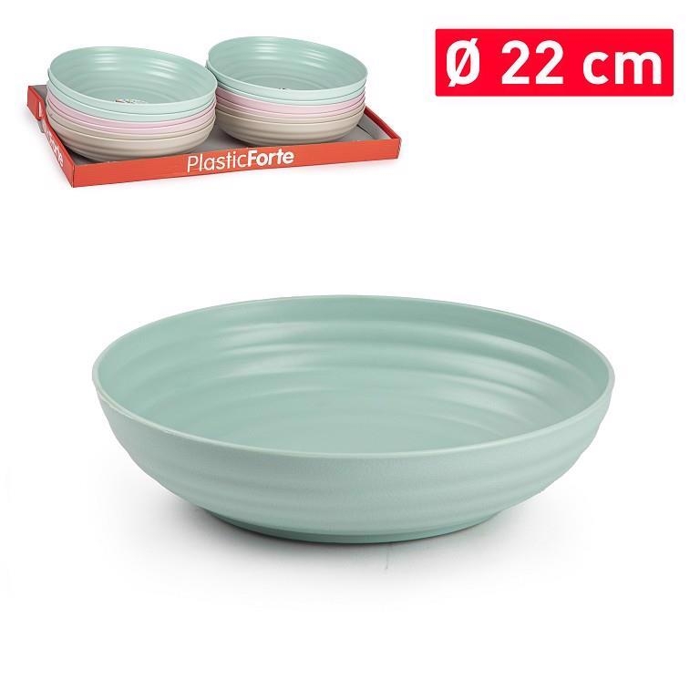 Bát nhựa tròn 22cm