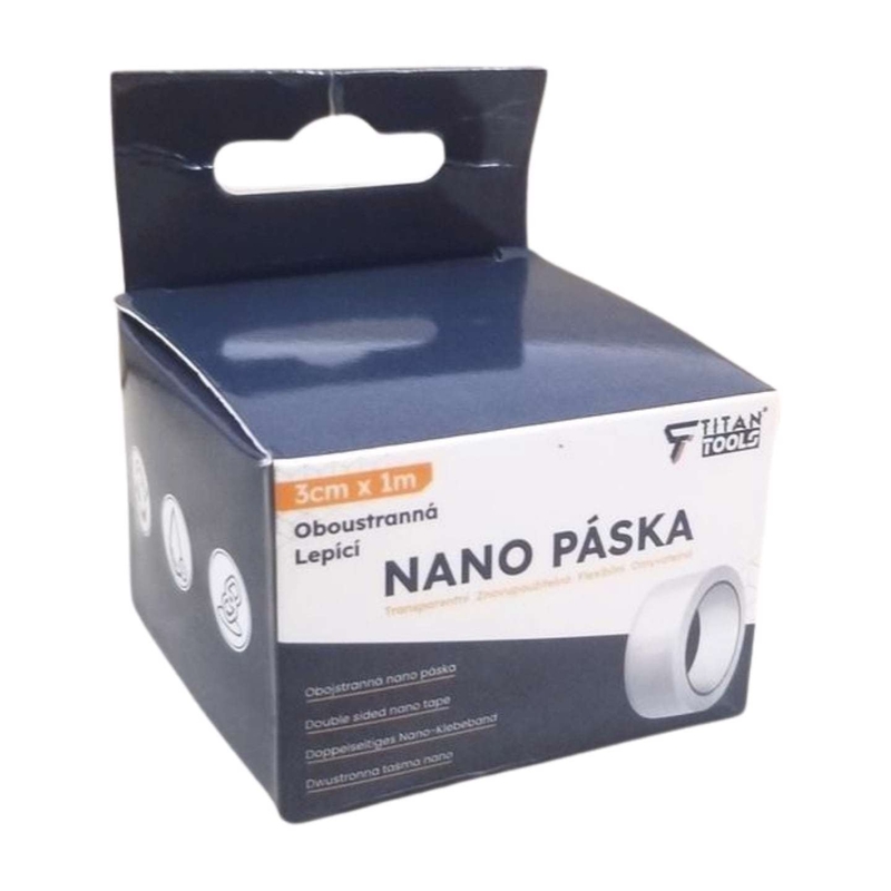 Oboustranná NANO lepící páska 1mmx3cmx1m (288ks/krt)