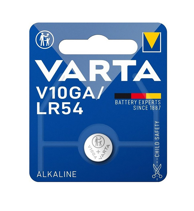 VARTA Knoflíková baterie V10GA LR54 alkalická 1.5V (10ks/bal)