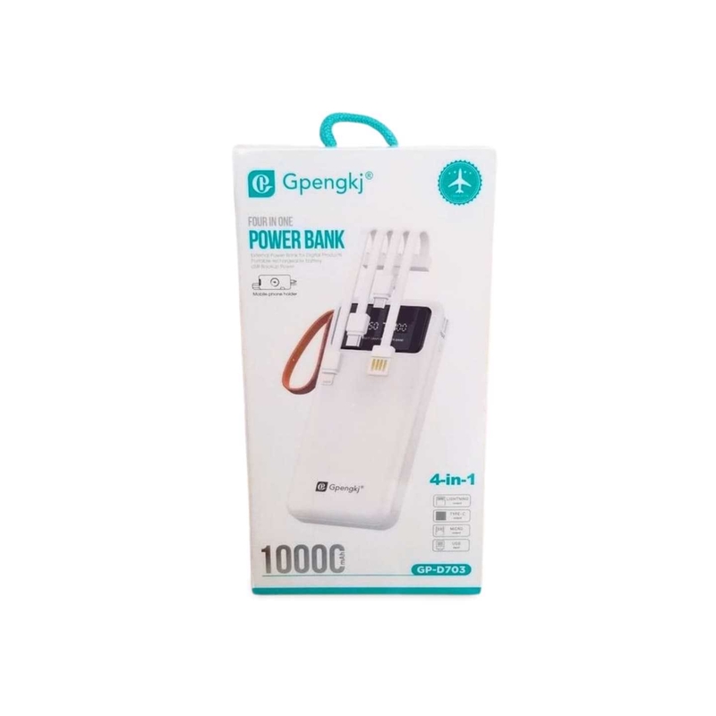 Powerbanka Gpengkj 12W 10000mAh 4v1 (90ks/krt)