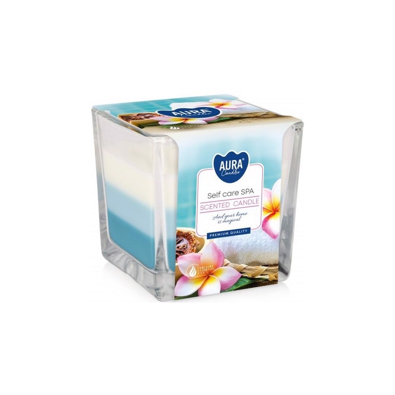 Bispol Svíčka ve skle 170g Self care SPA (6ks/krt)