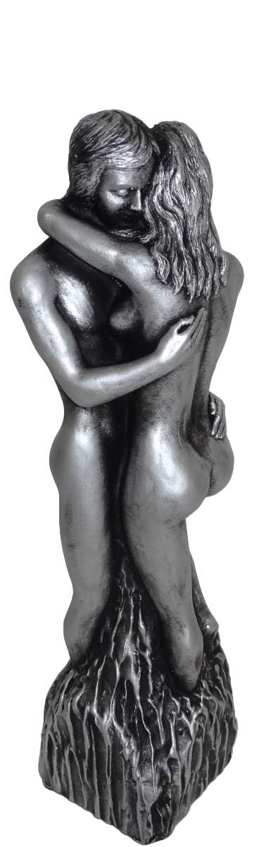 Bartek Svíčka figurka 440g 250mm Zakochana Para stříbrná (12ks/krt)
