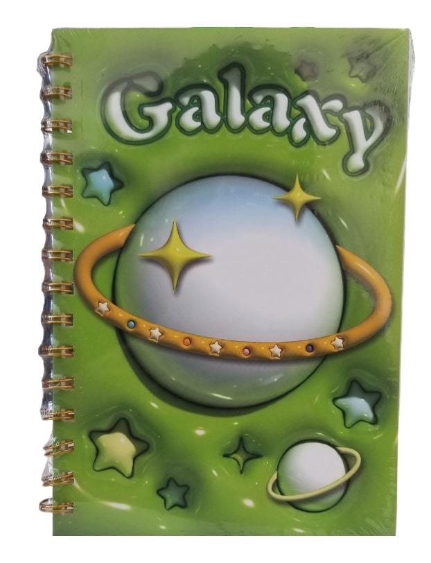 Zápisník kroužkový hřbet Galactic Dreams A5 60 listů linkovaný (192ks/krt)