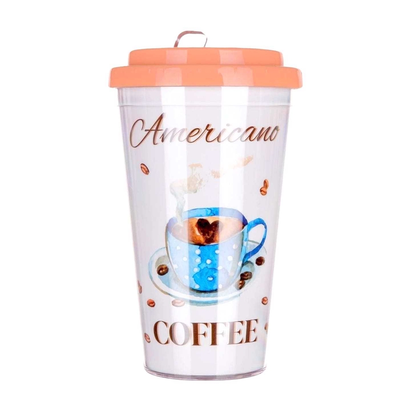 Hrnek cest. 2st. COFFEE 500ml Americano